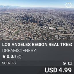 Los Angeles Region Real Trees by Dreamscenery. USD 4.99