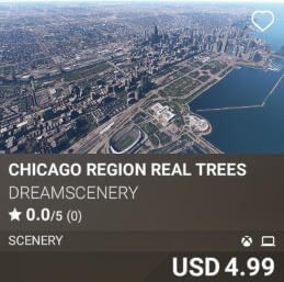 Chicago Region Real Trees by DreamScenery. USD 4.99