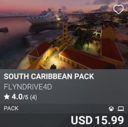 south caribbean pack by flydrive4d. USD 15.99