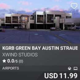 KGRB Green Bay Austin Straubel International Airport by XWind Studios. USD 11.99