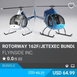 Rotorway 162F/JetExec Bundle by FlyInside Inc. USD 64.99