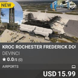 KROC Rochester Frederick Douglass Airport by Devinci. USD 15.99