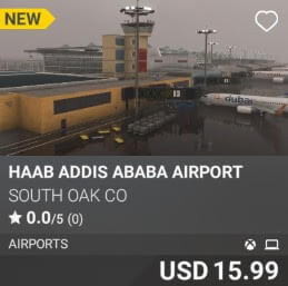 HAAB Addis Ababa Airport by South Oak Co. USD 15.99