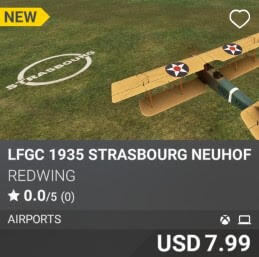 LFGC 1935 Strasbourg Neuhof Airfield by REDWING. USD 7.99