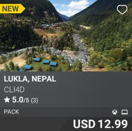 Lukla, Nepal by CLI4D. USD 12.99