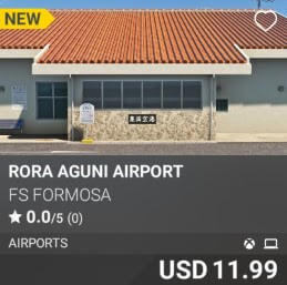 RORA Aguni Airport by FS Formosa. USD 11.99