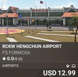 RCKW Hengchun Airport by FS Formosa. USD 12.99