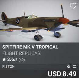 Spitfire Mk.V Tropical by Flight Replicas. USD 8.49