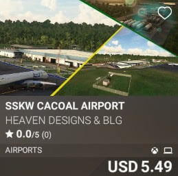 SSKW Cacoal Airport by Heaven Designs & BLG. USD 5.49