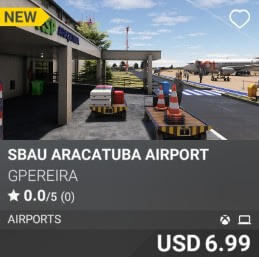 SBAU Aracatuba Airport by gpereira. USD 6.99