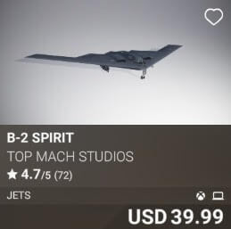 B-2 Spirit by Top Mach Studios. USD 39.99