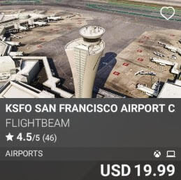 KSFO San Francisco Airport Captain's Edition by Flightbeam. USD 19.99