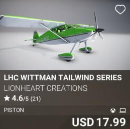 LHC Wittman Tailwind Series by Lionheart Creations. USD 17.99