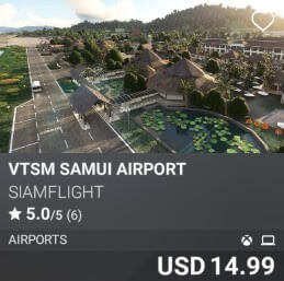 VTSM Samui Airport by SiamFlight. USD 14.99