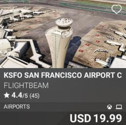 KSFO San Francisco Airport Captain's Edition by FlightBeam. USD 19.99