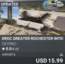 KROC Greater Rochester International Airport by Devinci. USD 15.99