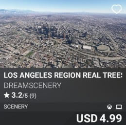 Los Angeles Region Real Trees by DreamScenery. USD 4.99