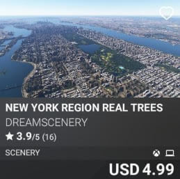 New York Region Real Trees by DreamScenery. USD 4.99