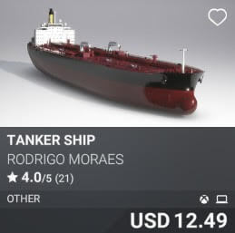 Tanker Ship by TRodrigo Moraes. USD 12.49