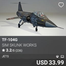 TF-104G by Sim Skunk Works. USD 33.99