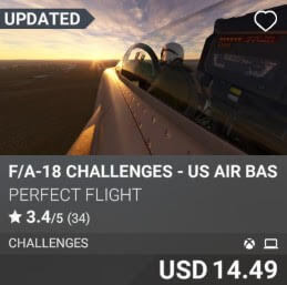 F/A-18 Challenges - US Air Bases by Perfect Flight. USD 14.49