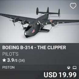 Boeing B-314 - The Clipper by PILOT'S. USD 19.99