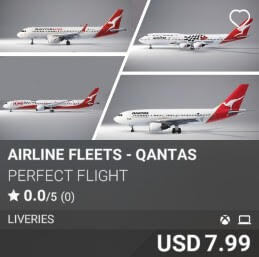 Airline Fleets - Qantas by Perfect Flight. USD 7.99