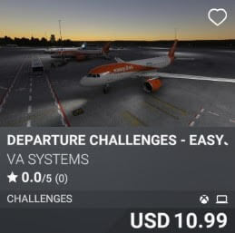 Departure Challenges - EasyJet - Vol 8 by VA SYSTEMS. USD 10.99