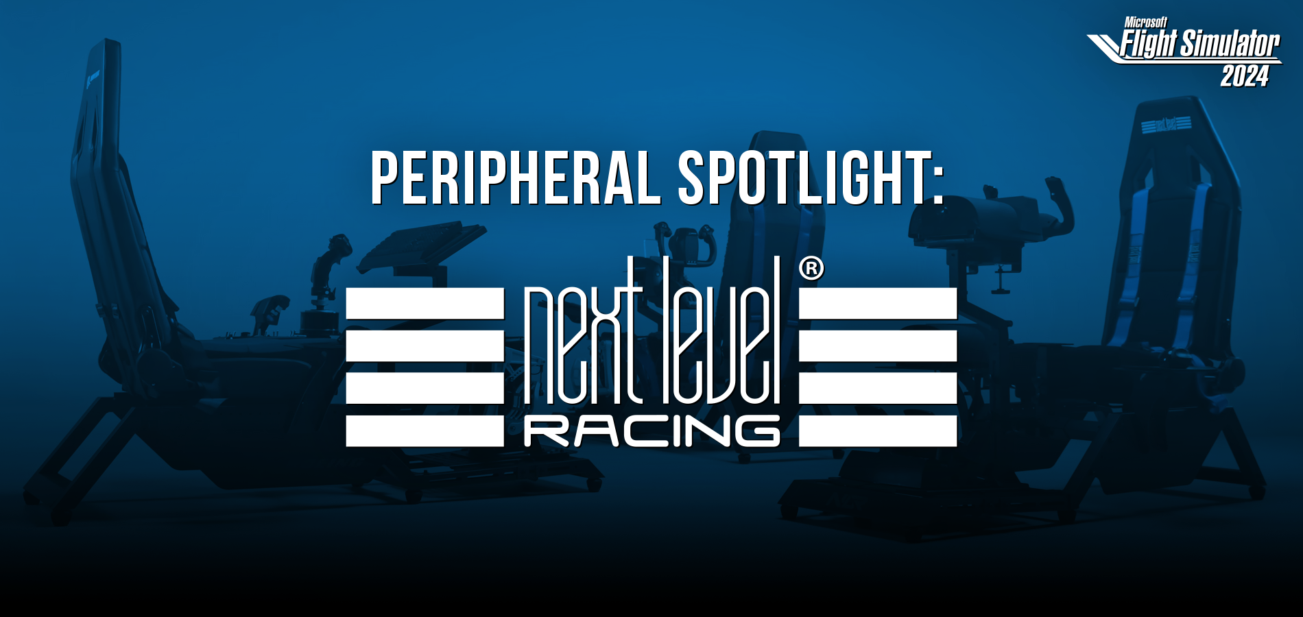 Peripheral Spotlight Next Level Racing Microsoft Flight Simulator