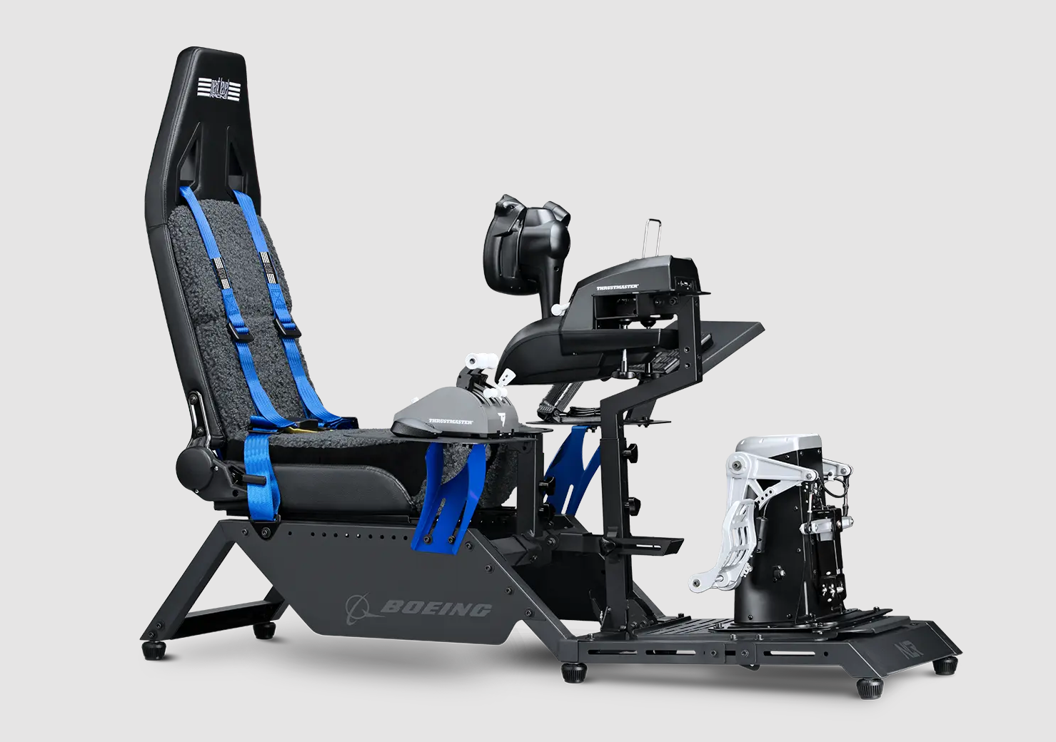 Next Level Racing Flight Simulator Boeing Commercial Edition (Thrustmaster peripherals sold separately)