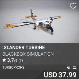 Islander Turbine by BlackBox Simulation. USD 37.99