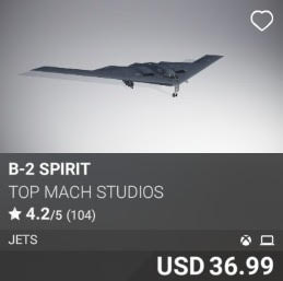 B-2 Spirit by Top Mach Studios. USD 36.99