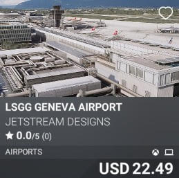 LSGG Geneva Airport by Jetstream Designs. USD 22.49