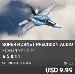 Super Hornet Precision Audio Pack by Echo 19 Audio. USD 9.99