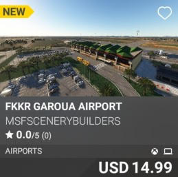 FKKR Garoua Airport by msfscenerybuilders. USD 14.99