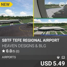 SBTF Tefe Regional Airport by Heaven Designs & BLG. USD 5.49