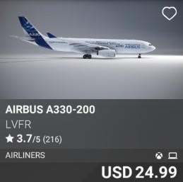 Airbus A330-200 by lvfr. USD 24.99