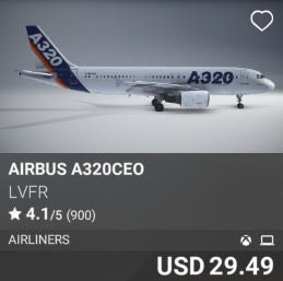 Airbus A320ceo by lvfr. USD 29.49