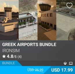 Greek Airports Bundle by ironsim. USD 17.99