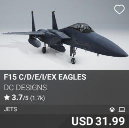 F15 C/D/E/I/EX Eagles by DC Designs. USD 31.99