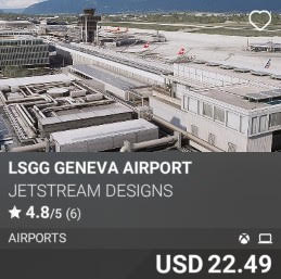 LSGG Geneva Airport by JetStream Designs. USD 22.49