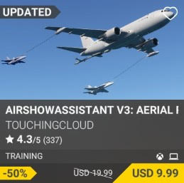 AirshowAssistant v3: Aerial Refueling by TouchingCloud. USD 19.99 (sale for 9.99)