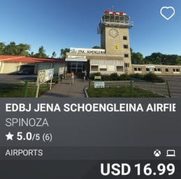 EDBJ JENA SCHOENGLEINA AIRFIELD by SPINOZA. USD 16.99