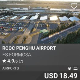 RCQC Penghu Airport by FS Formosa. USD 18.49