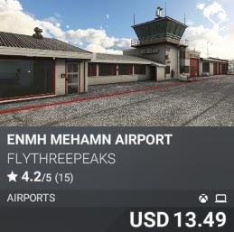 ENMH Mehamn Airport by FlyThreePeaks. USD 13.49