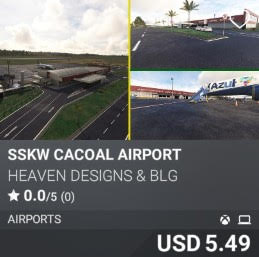 SSKW Cacoal Airport by Heaven Designs & BLG. USD 5.49