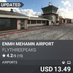 ENMH Mehamn Airport by FlyThreePeaks. USD 13.49