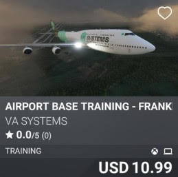 Airport Base Training - Frankfurt (EDDF) by VA Systems. USD 10.99