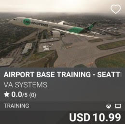 Airport Base Training - Seattle Tacoma (KSEA) by VA SYSTEMS. USD 10.99