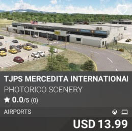 TJPS Mercedita International Airport by Photorico Scenery. USD 13.99